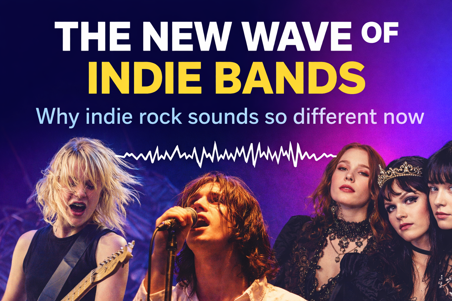 The New Wave of Indie Bands (And Why They Sound Different) - SlaveToMusic